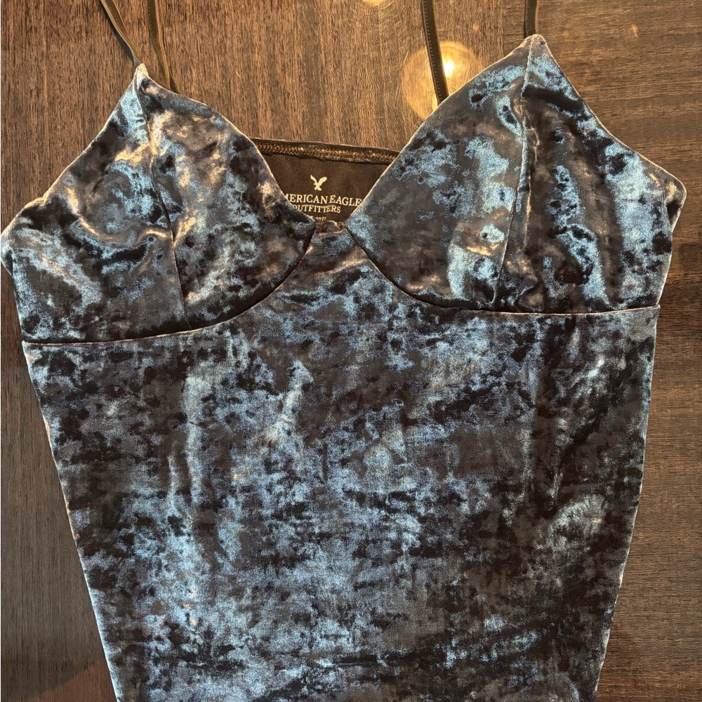 American Eagle Outfitters Velvet Tank Top